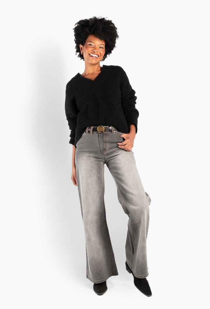 IRINA Wide Leg Grey