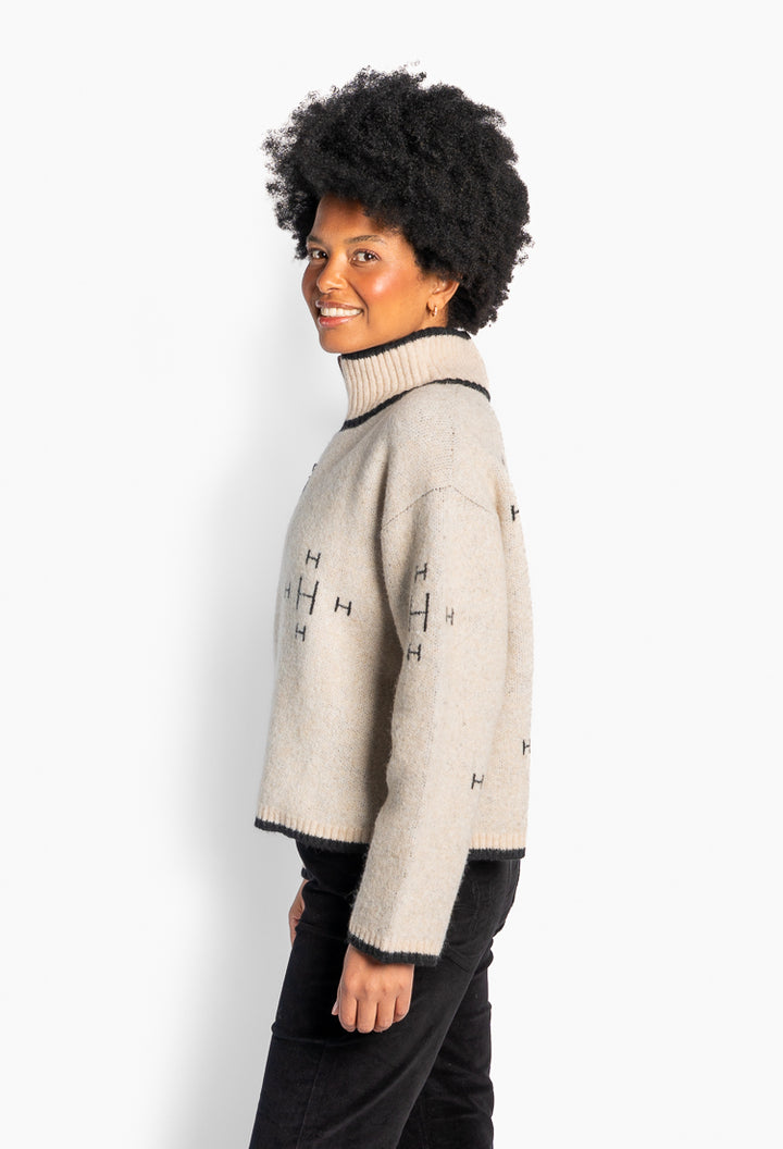 Iben Zip Jacket Light Beige Melange