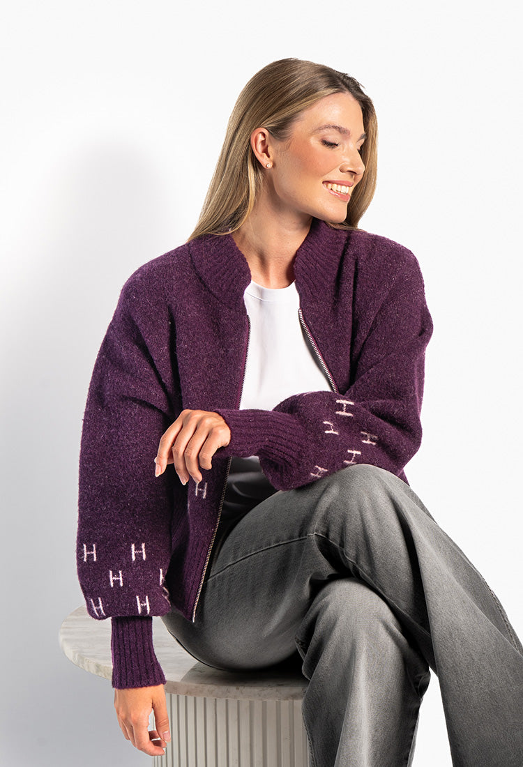 Märtha Short Jacket Potent Purple