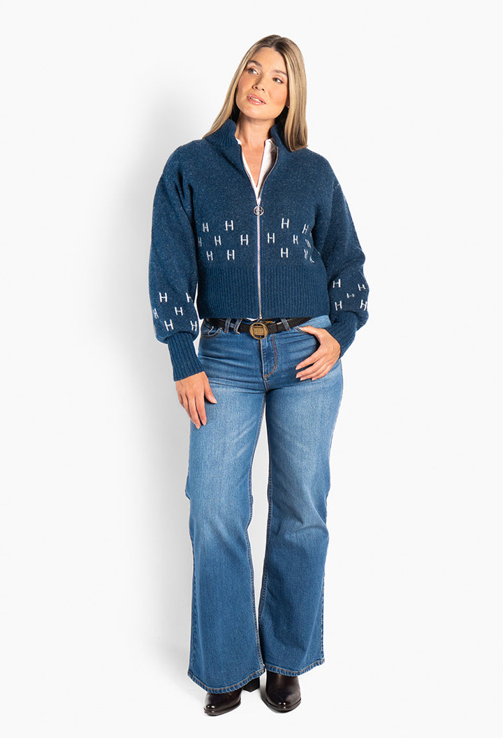Märtha Short Jacket Poseidon