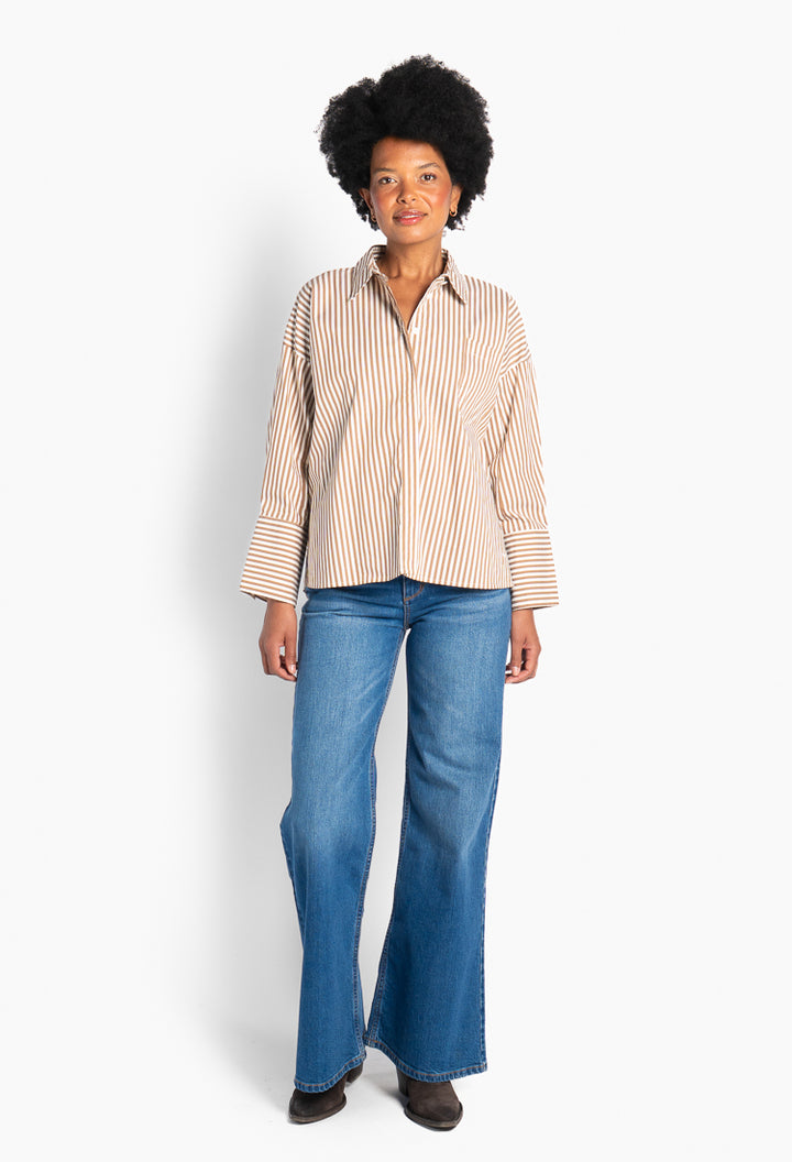 Lily Shirt Brown Wren