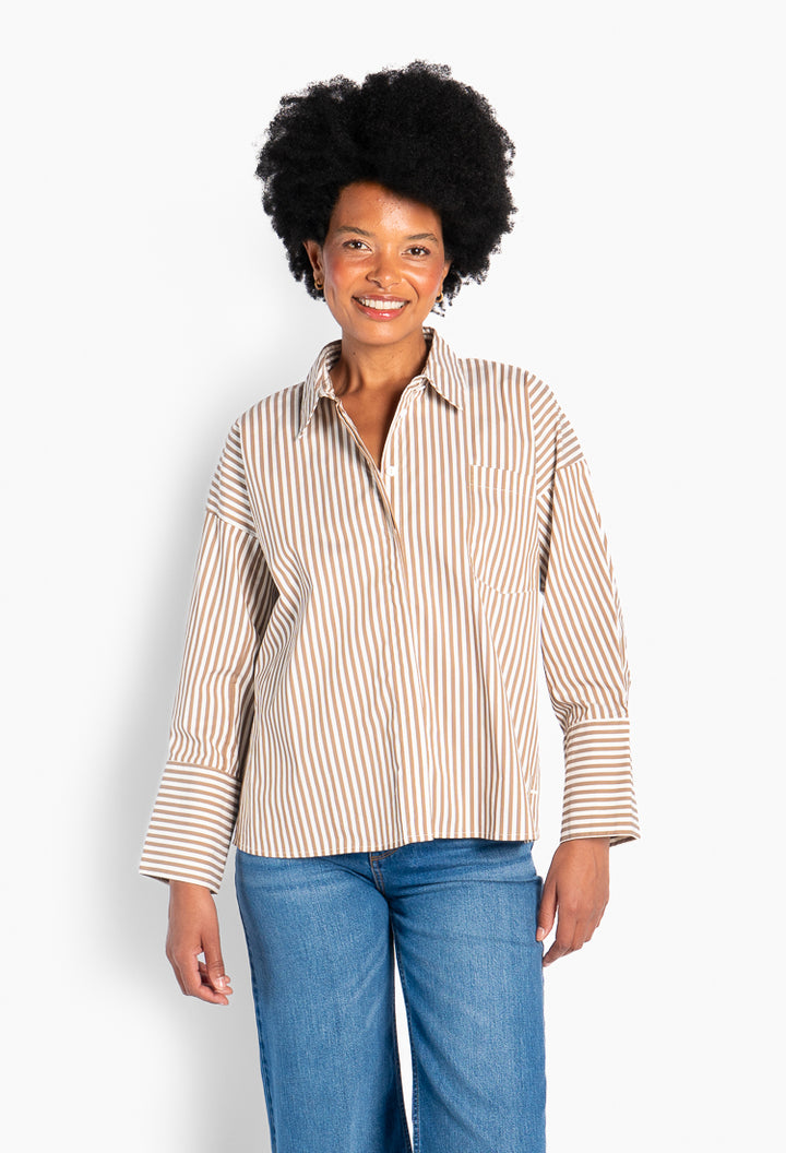 Lily Shirt Brown Wren