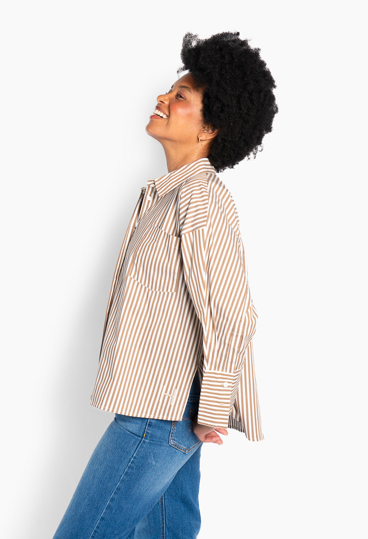 Lily Shirt Brown Wren