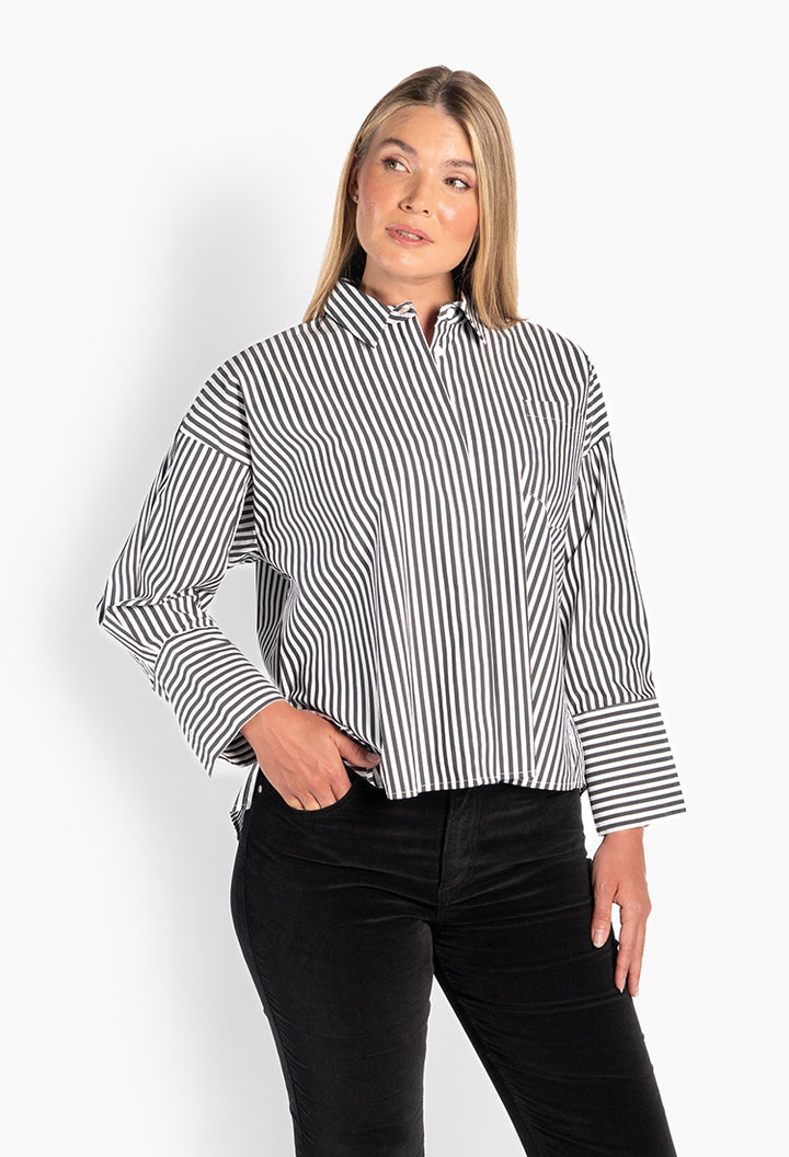 Lily Shirt Jet Black