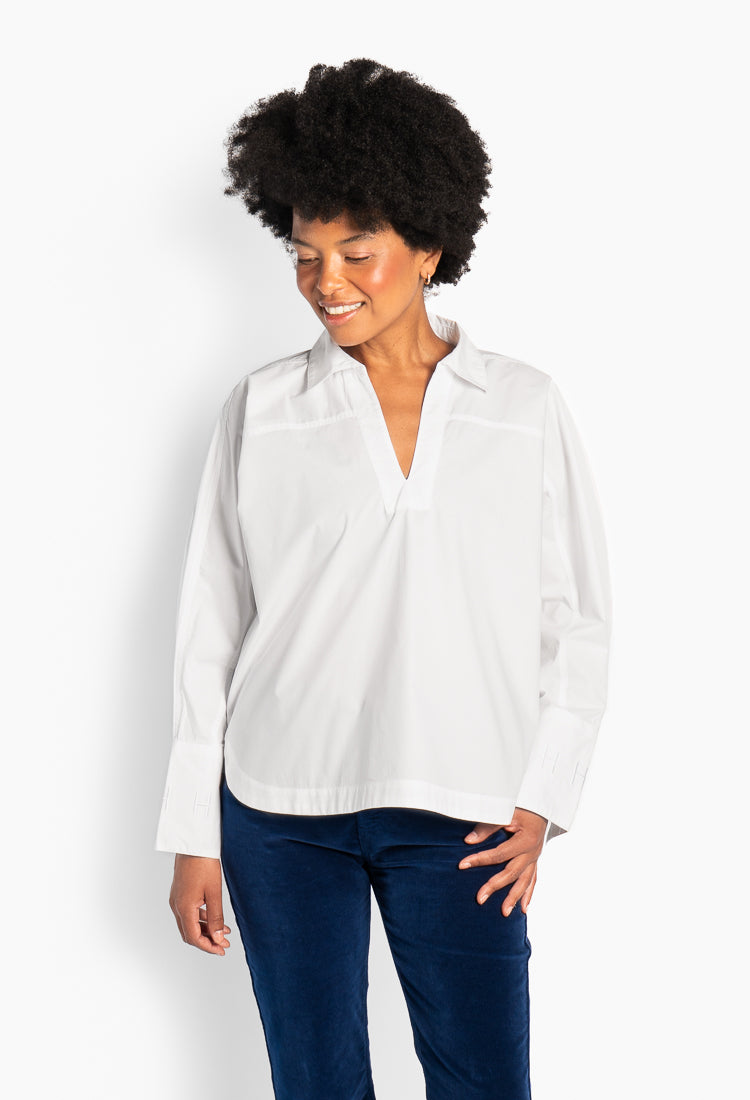 Miriam Shirt White Alyssum