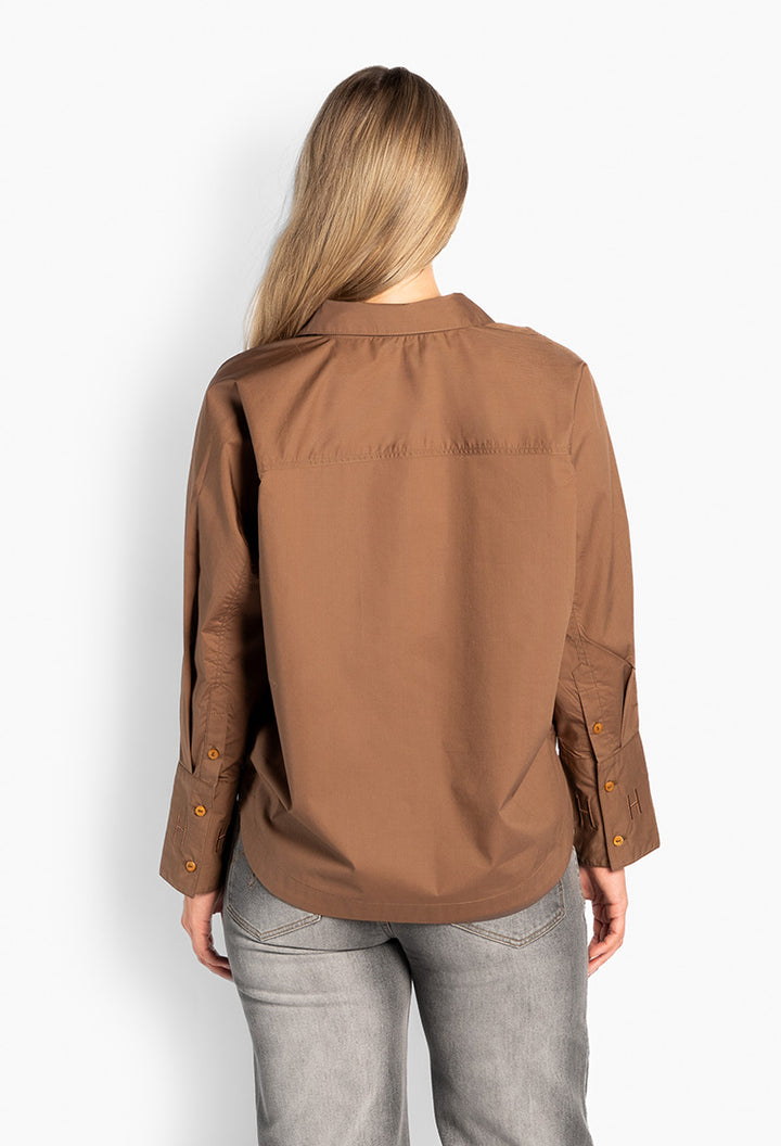 Miriam Shirt Dark Earth