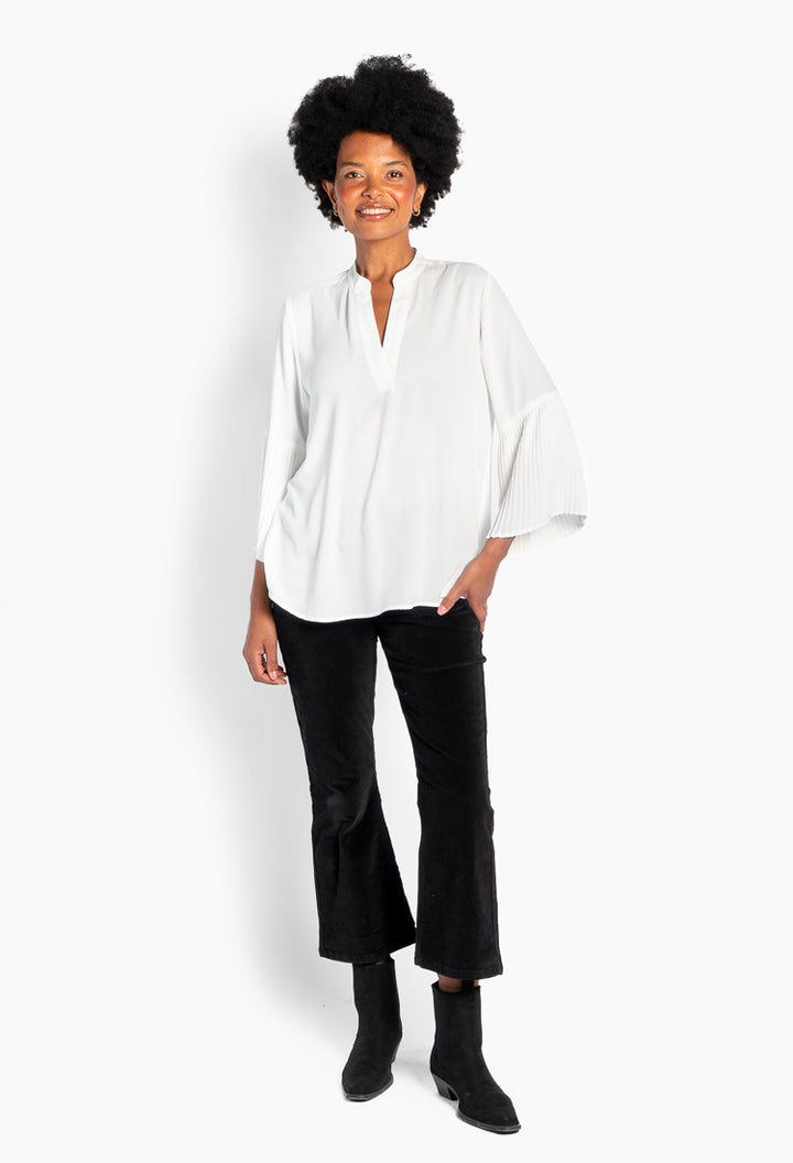 Mila Blouse 0003 White Alyssum