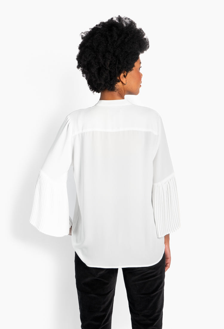 Mila Blouse 0003 White Alyssum