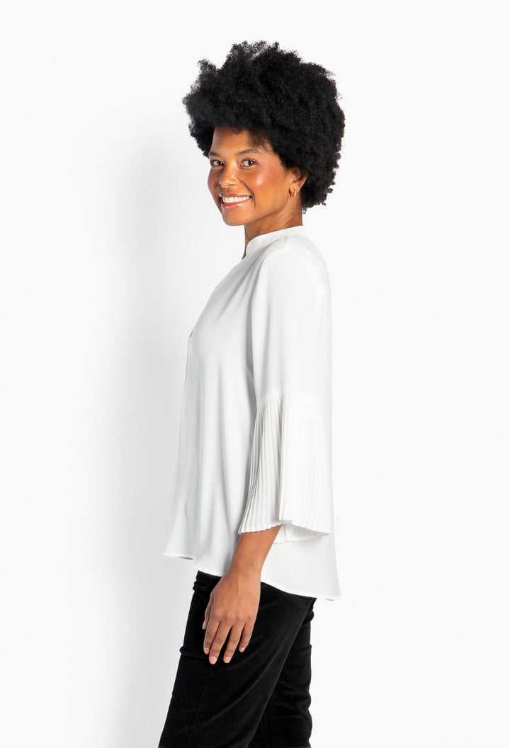 Mila Blouse 0003 White Alyssum