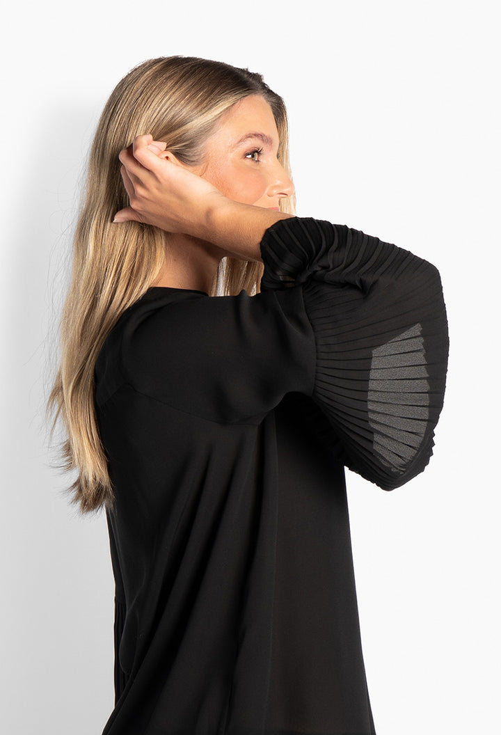 Mila Blouse 9000 Jet Black