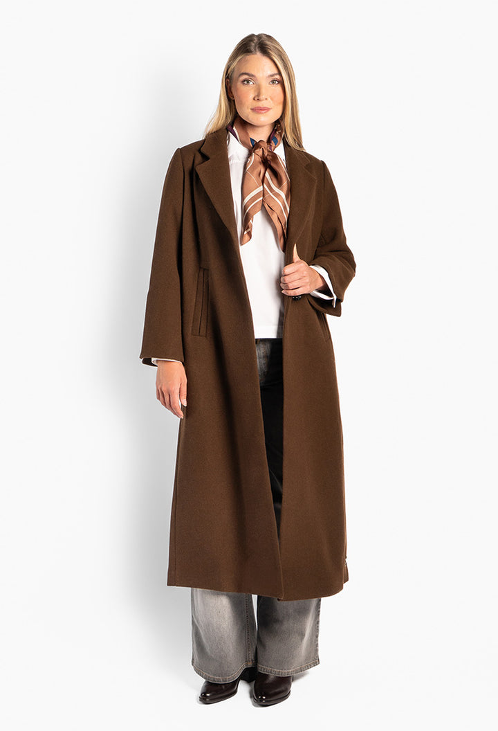 Mathea Coat Dark Earth