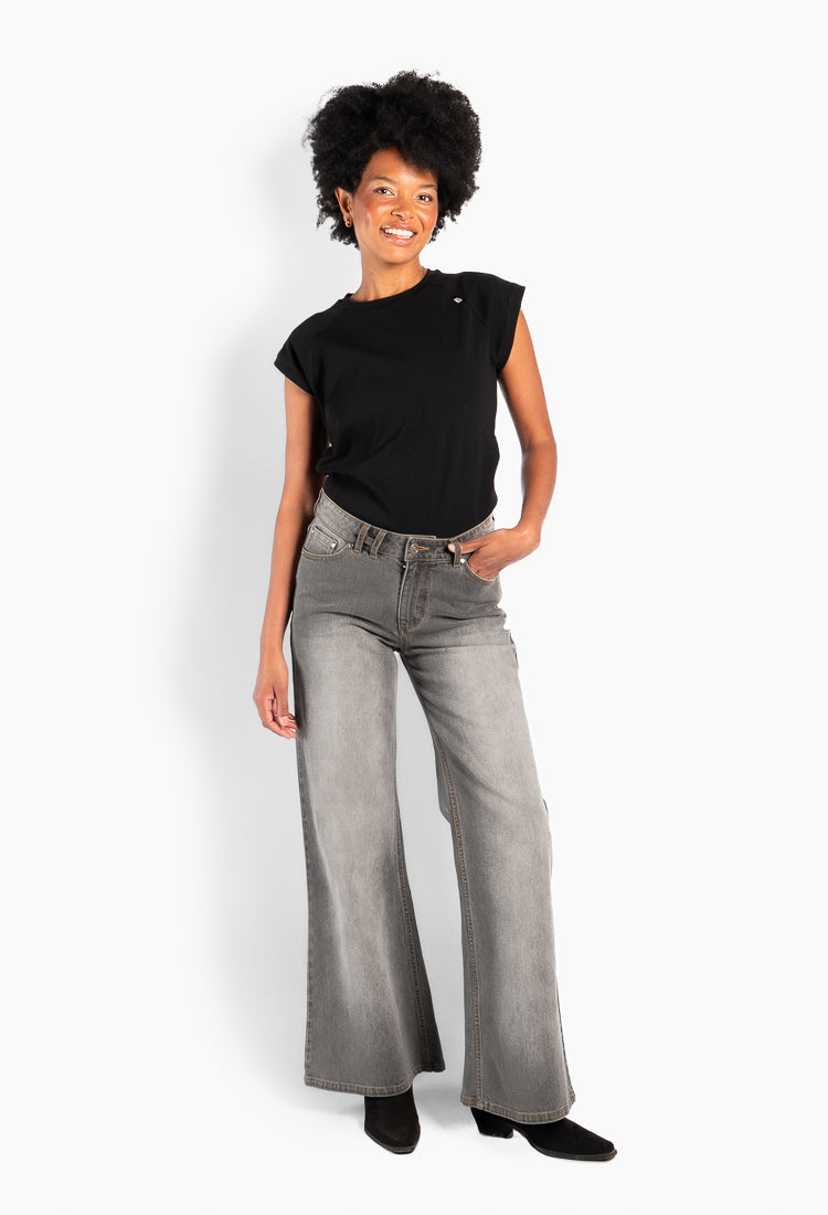 IRINA Wide Leg Grey