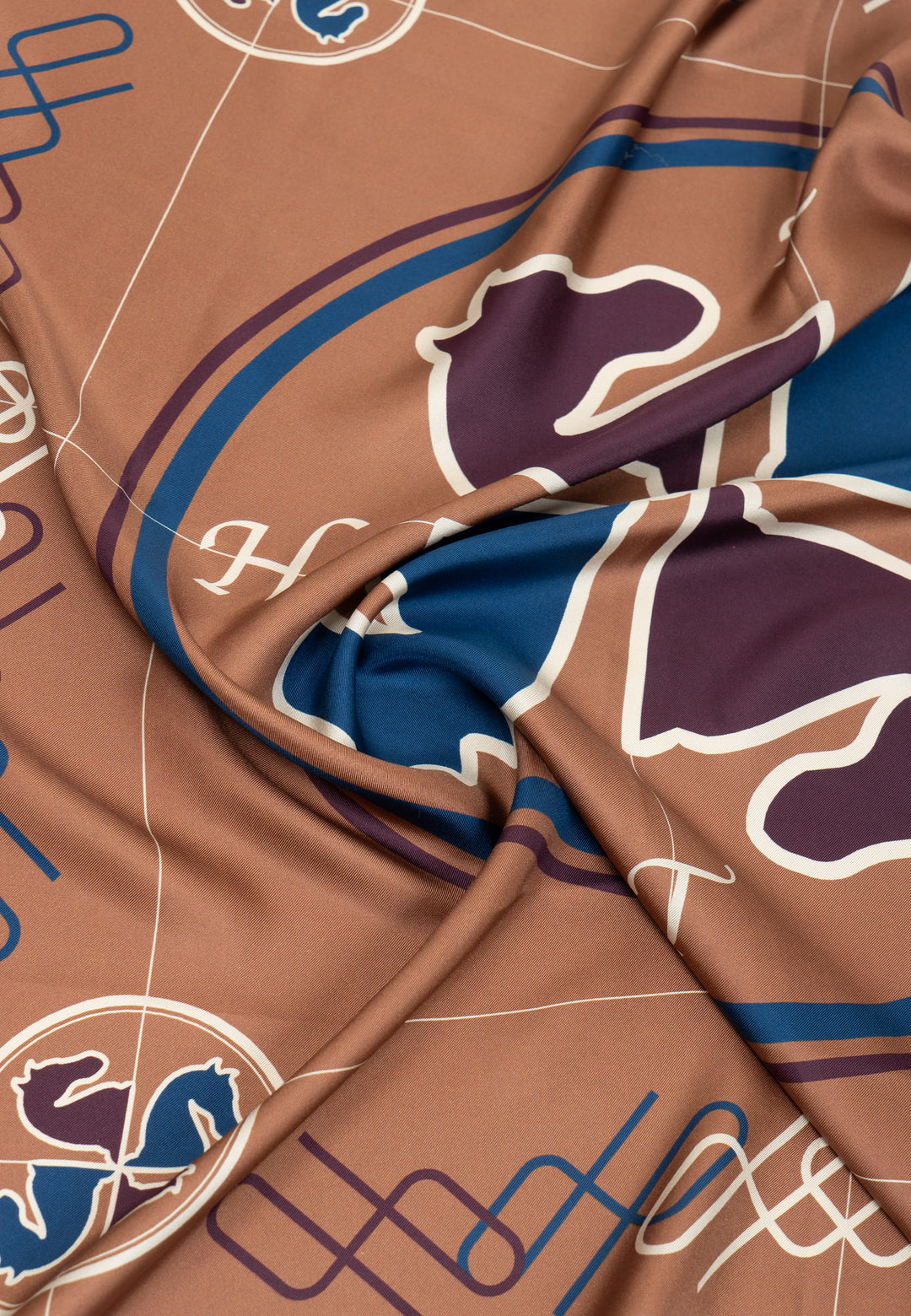 Annie Silk Scarf Large Thrush