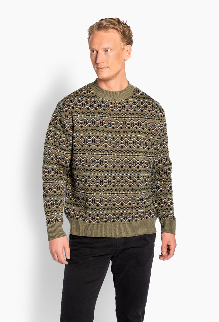 Esben Isle Sweater Sea Turtle