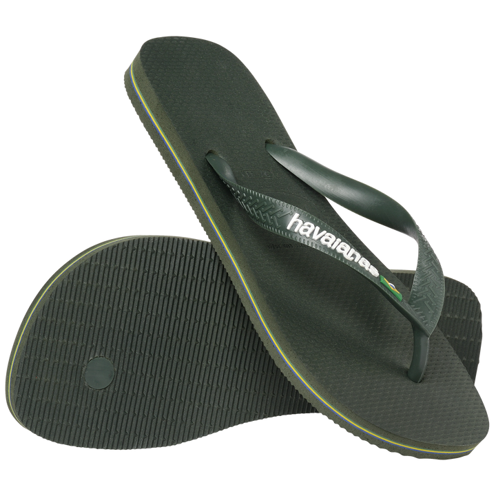 Havaianas Hav. Brasil Logo 5983 Green Olive