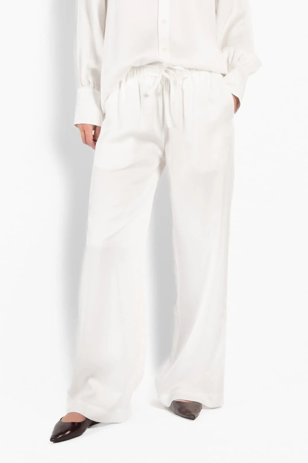 Hést Scarlett Pant White Alyssum