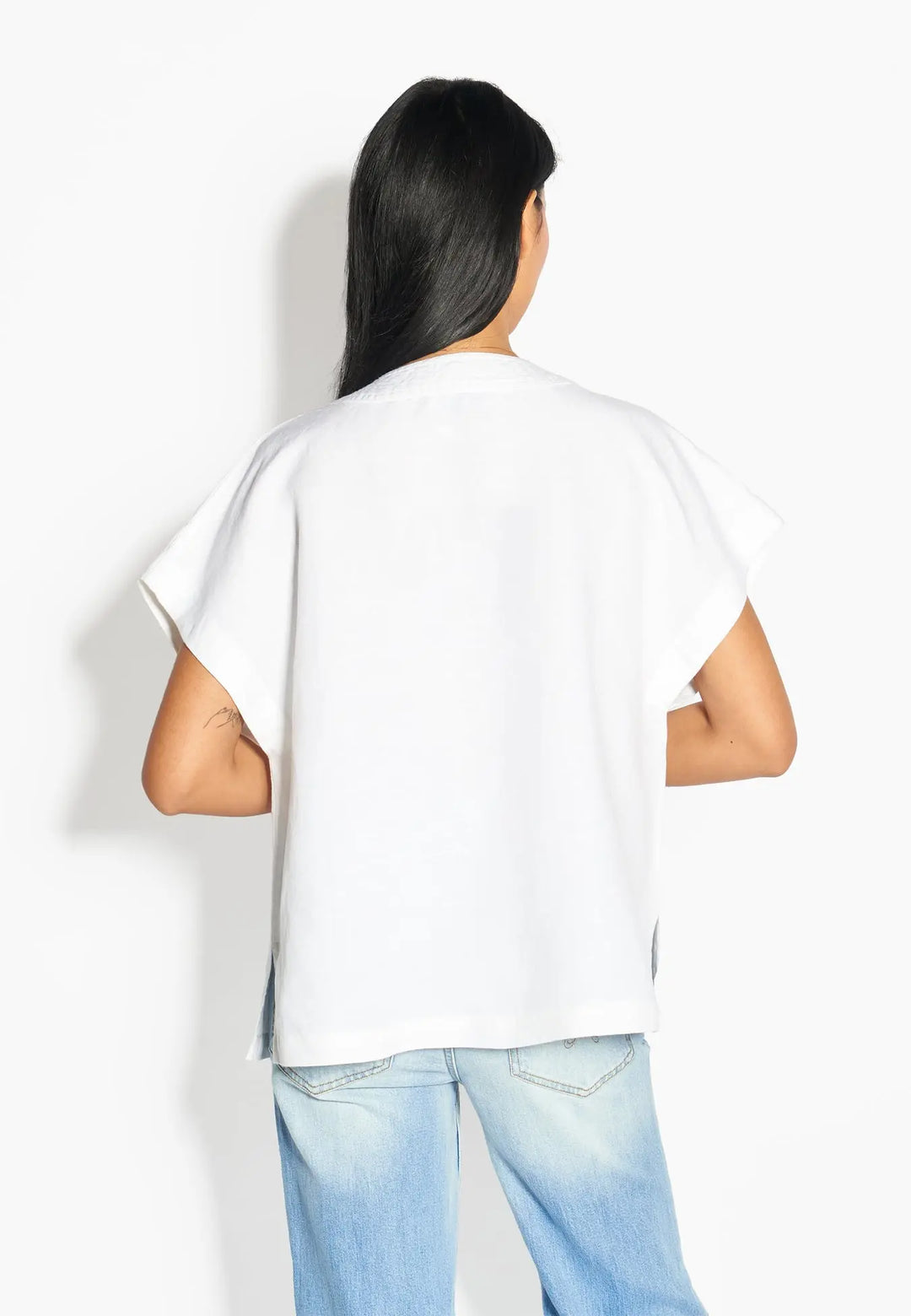 HÉST Simone Top White Alyssum