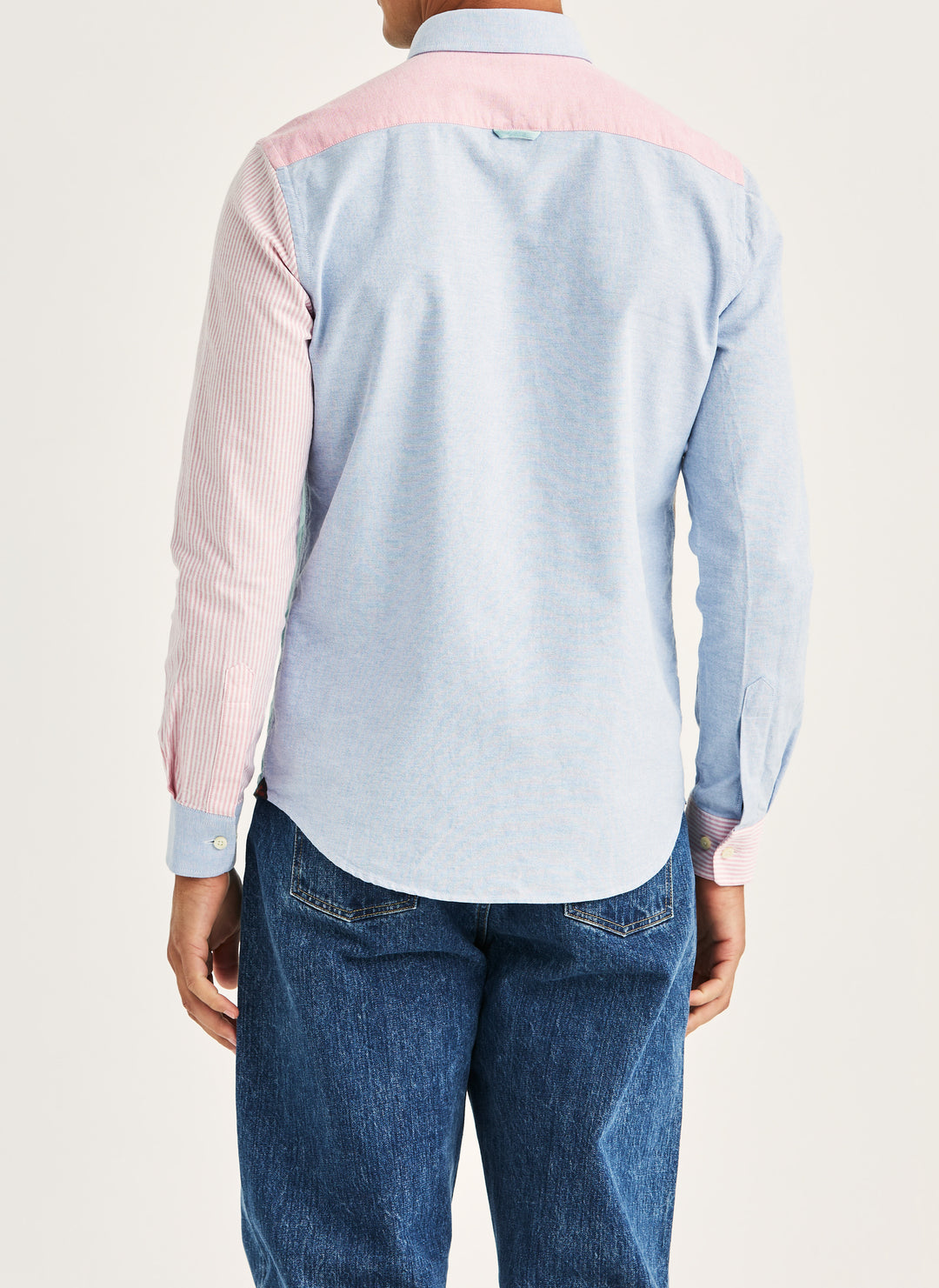Morris Oxford Mix Shirt-Classic Fit Blue