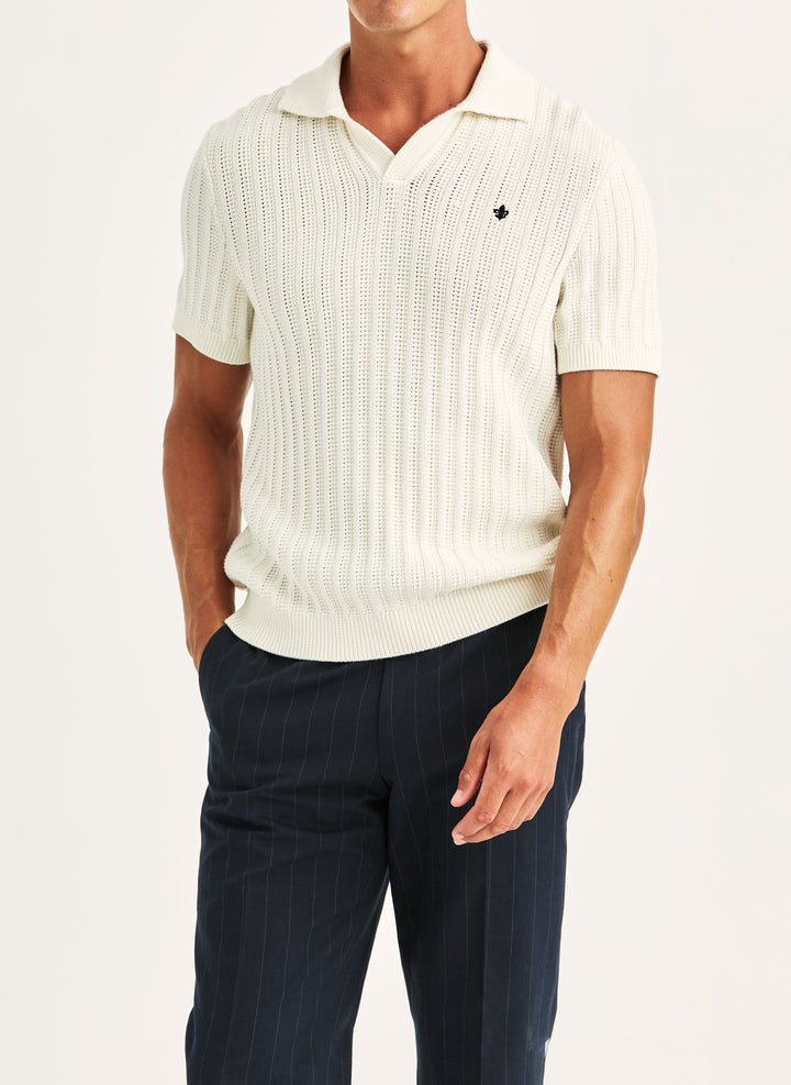 Morris Baldwin Resort Polo Off White