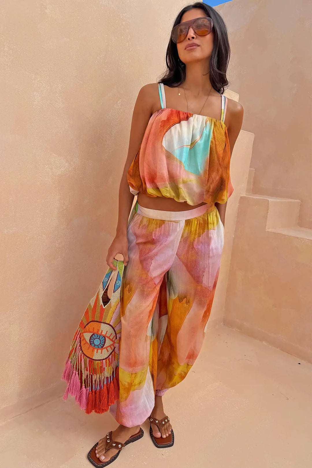 Never Fully Dressed Abstract Balloon Trouser