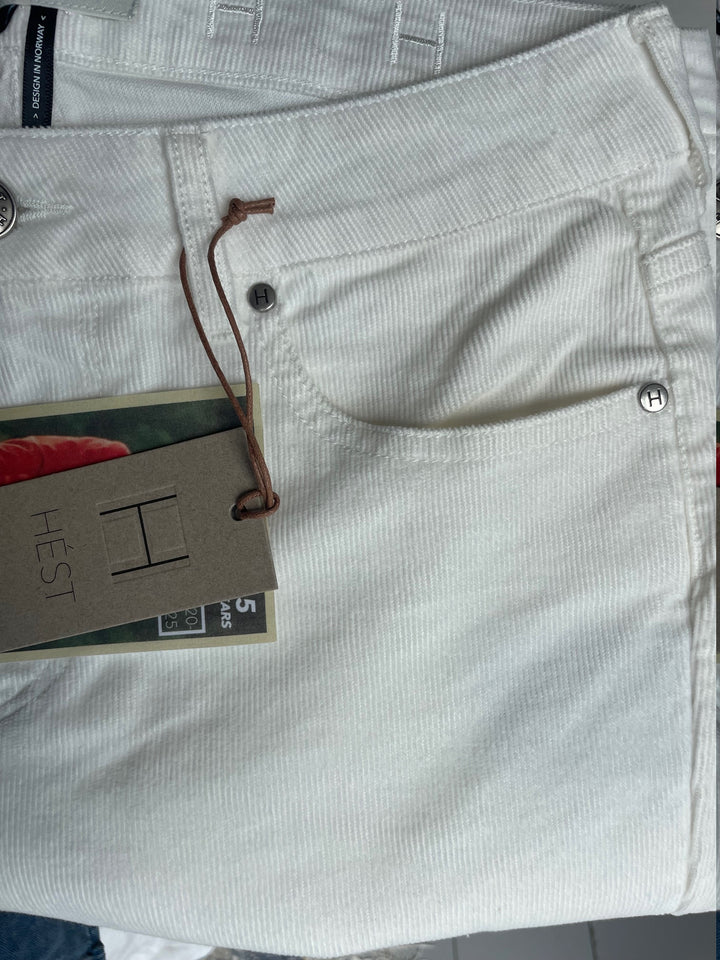 Hést MIMI Corduroy Pant Offwhite