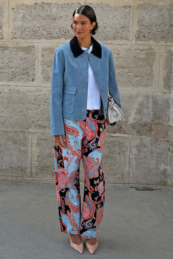 Paisley Barrel Jeans
