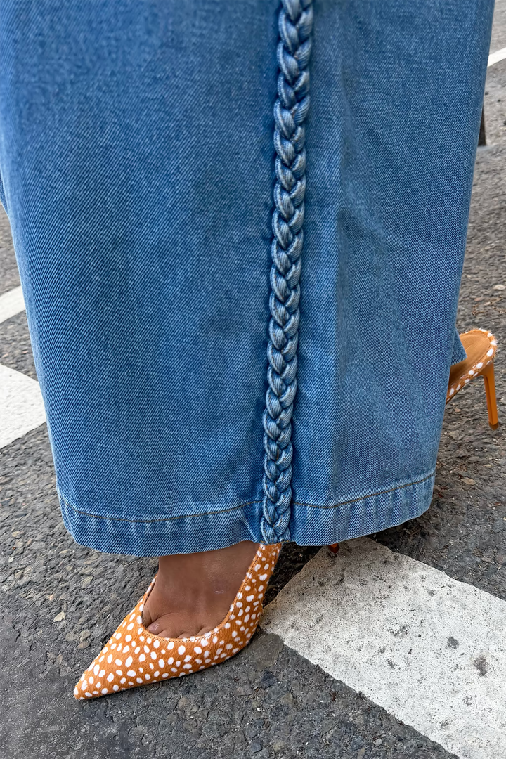 Braided Jeans