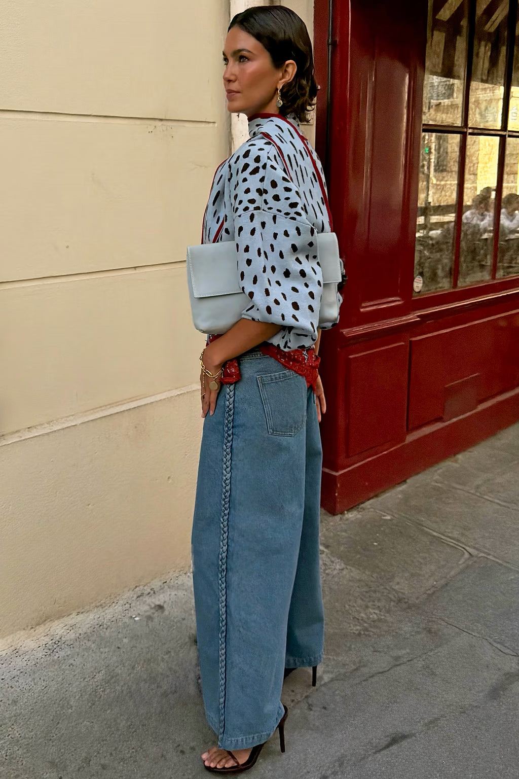 Braided Jeans