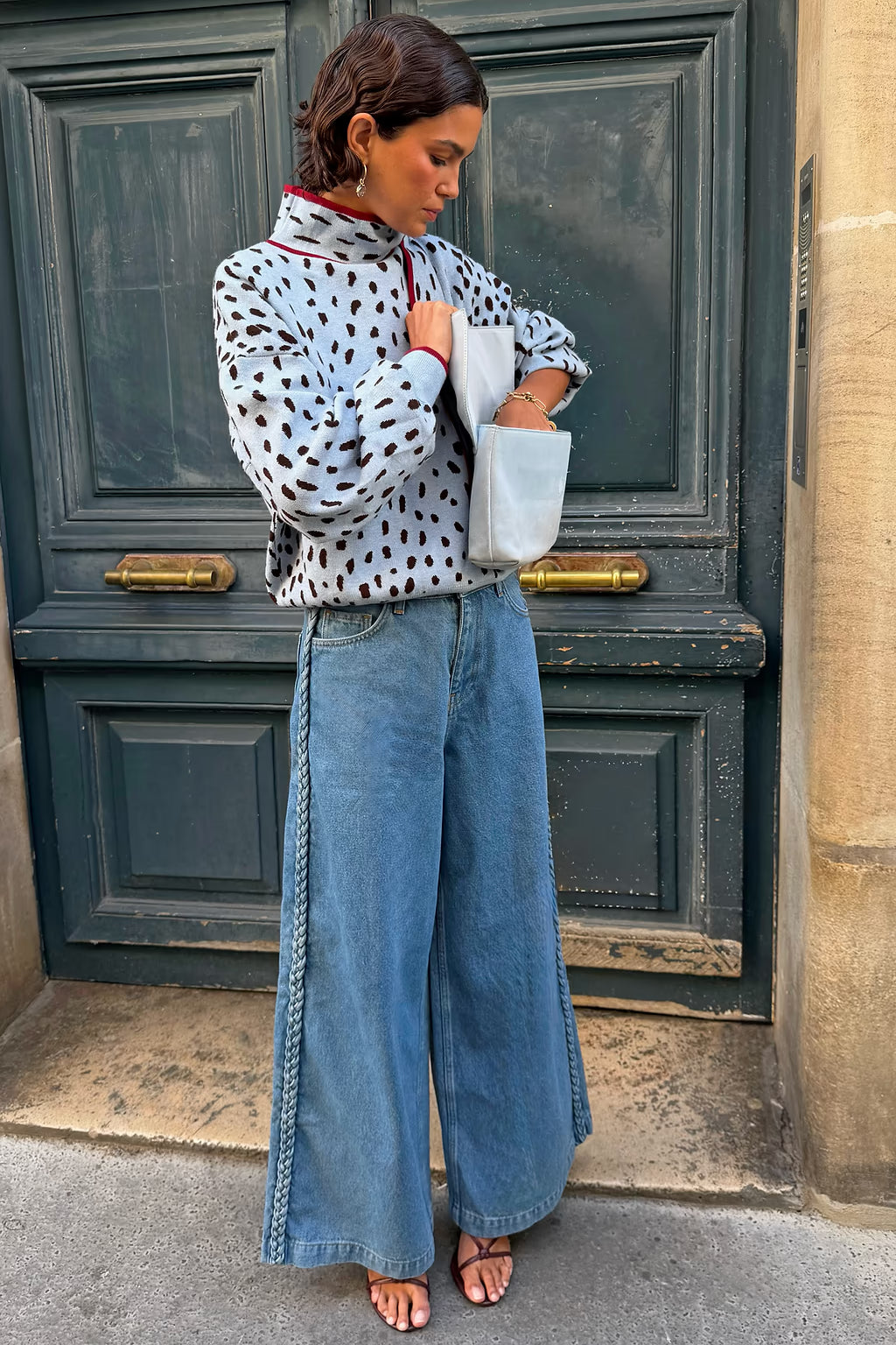 Braided Jeans