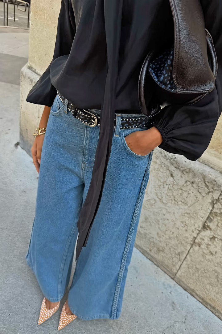 Braided Jeans