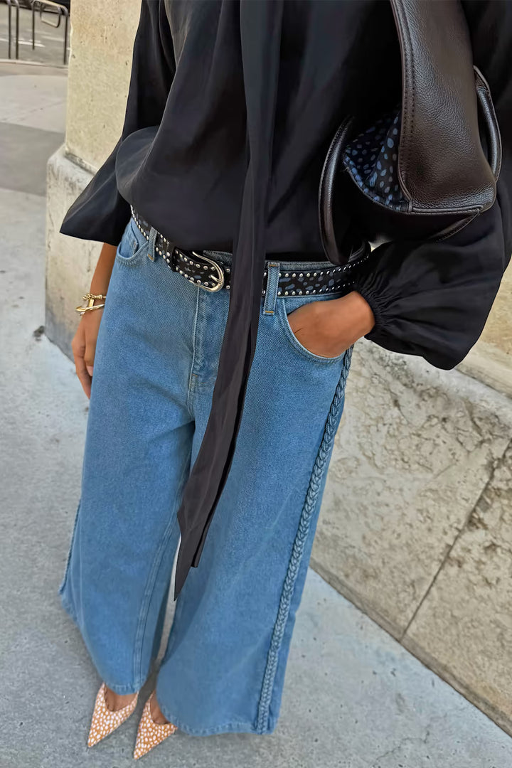 Braided Jeans
