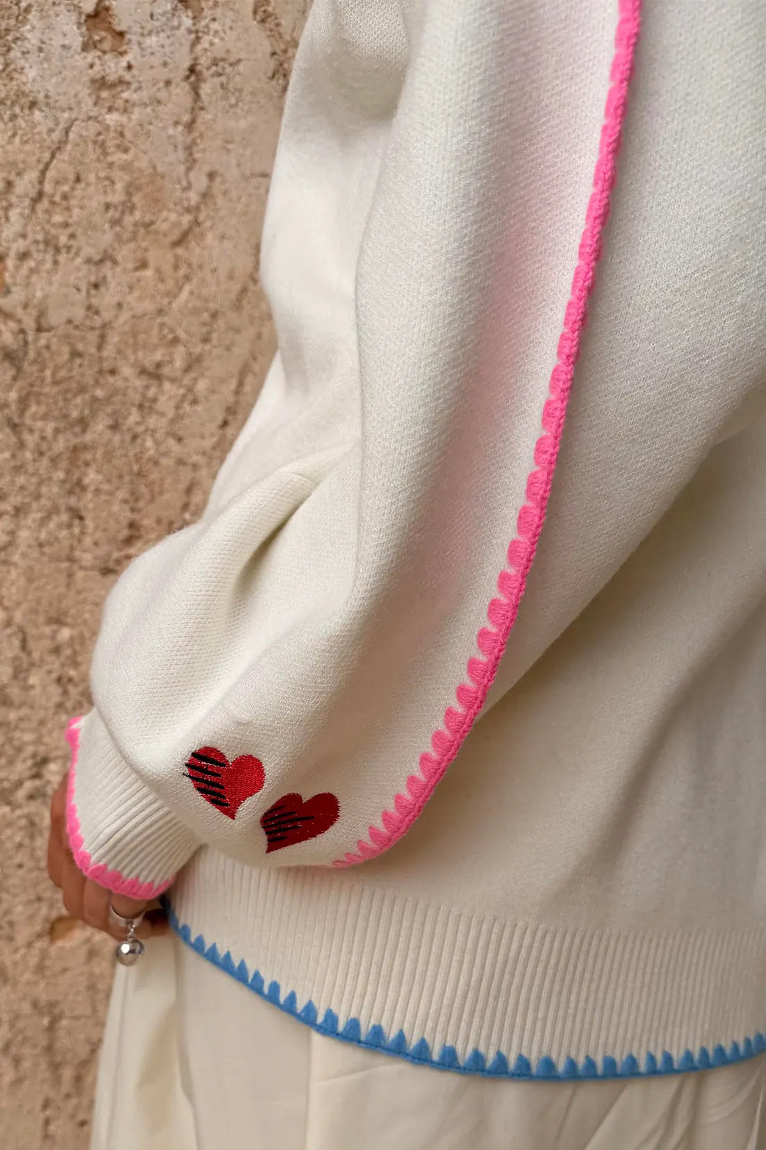 Never Fully Dressed Cream Celestial Martha Cardigan