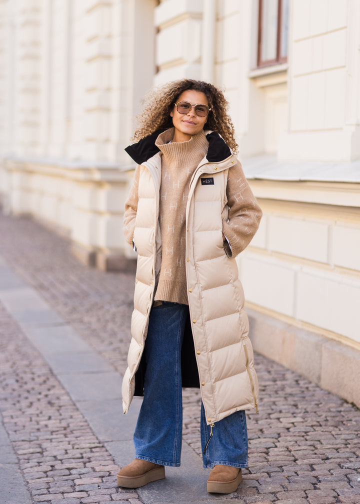 EDDA DOWN COAT BEIGE