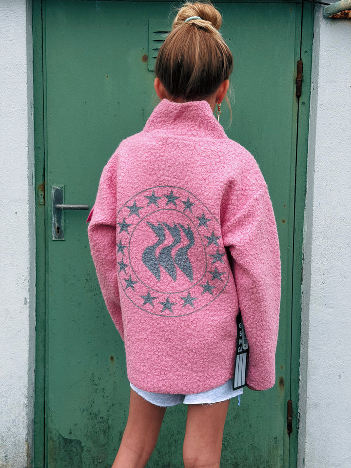 CAYA NINI HALF ZIP Kids Pink