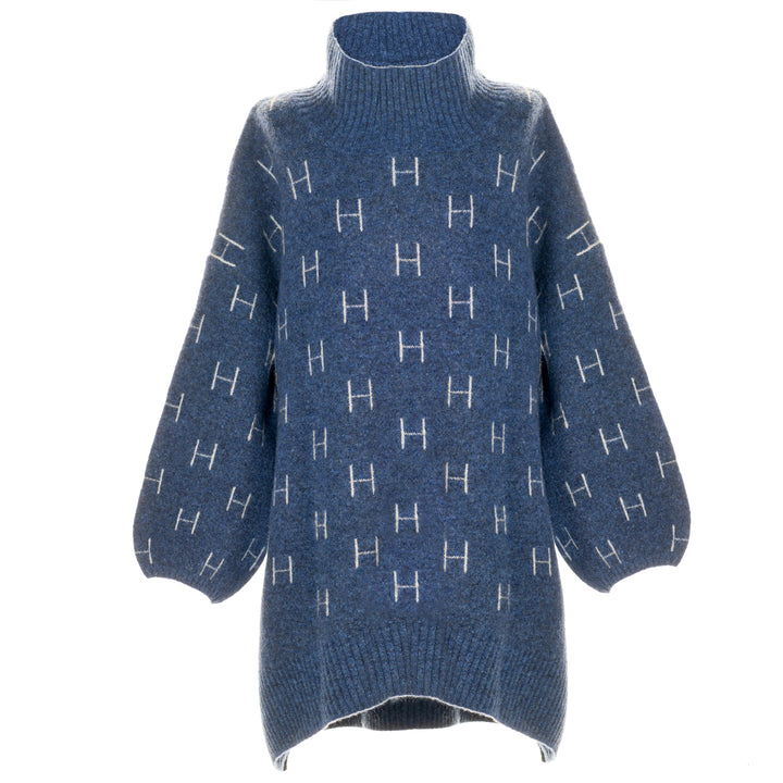 FAM SWEATER LONG - BLUE