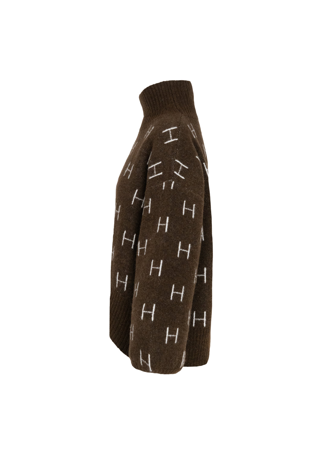 Hést FAM Short Sweater Dark Earth