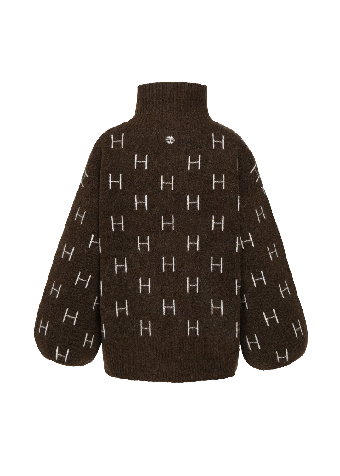 Hést FAM Short Sweater Dark Earth