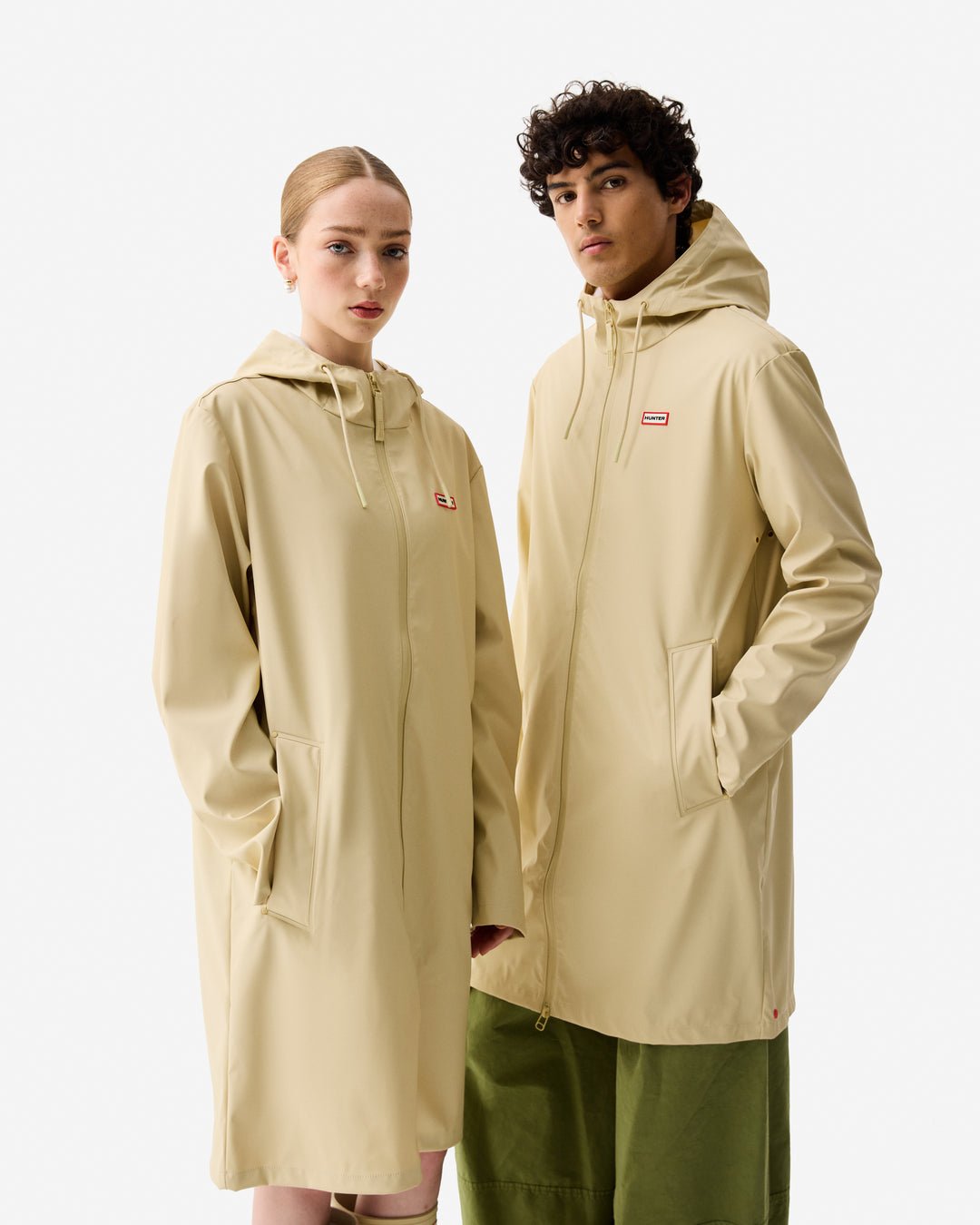 Hunter Andrea Raincoat Gravel