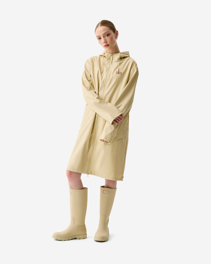 Hunter Andrea Raincoat Gravel