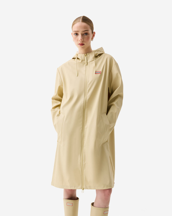 Hunter Andrea Raincoat Gravel