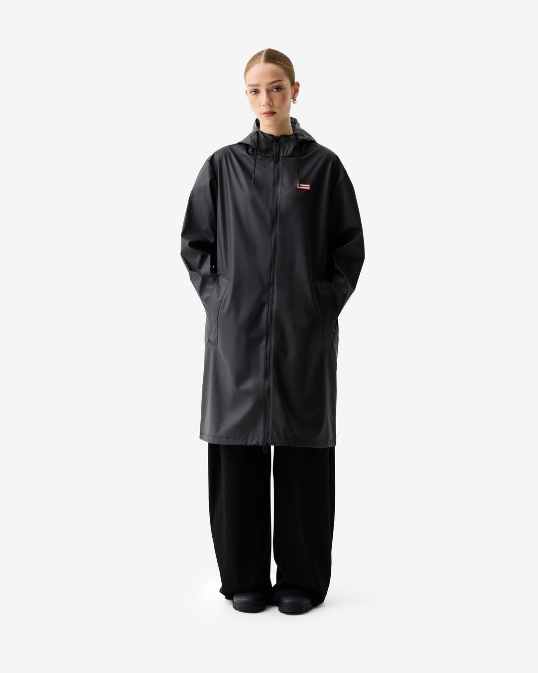 Hunter Andrea Raincoat Black
