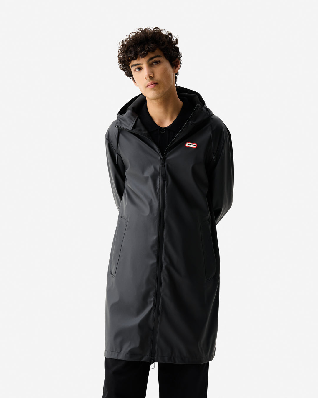 Hunter Andrea Raincoat Black
