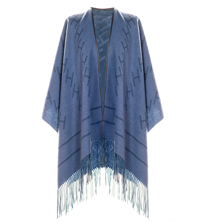 LONDON SHAWL BLUE