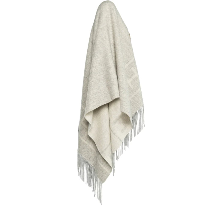 LONDON SHAWL GREY MELANGE