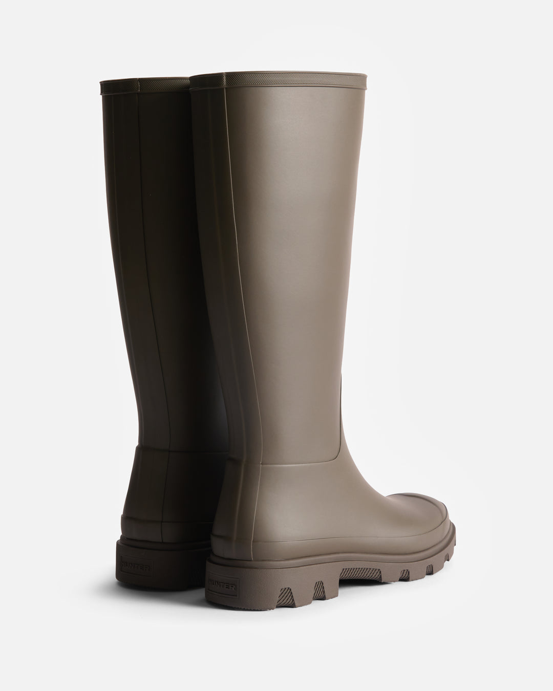 Hunter Unisex Downpour Tall Boot Chocolate Brown