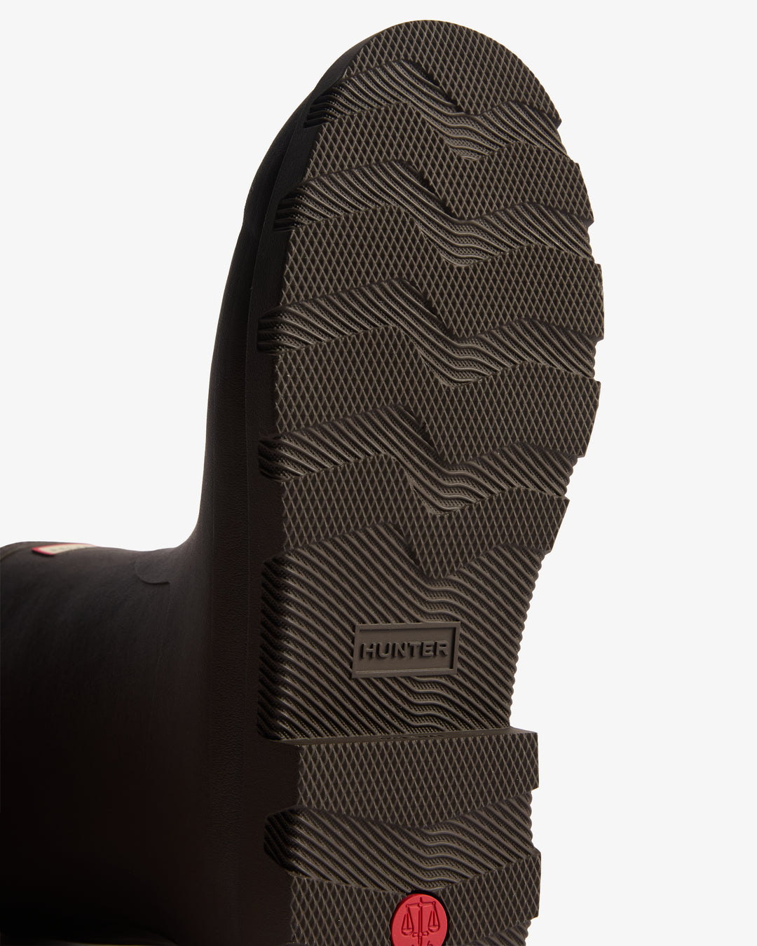 Hunter Unisex Downpour Short Boot Chocolate Brown