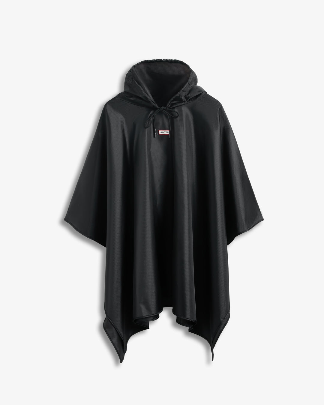 Hunter Packable Poncho Black