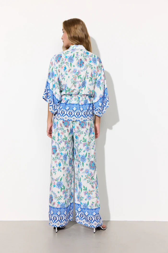 HUNKQN HELENE SHIRT BLUE