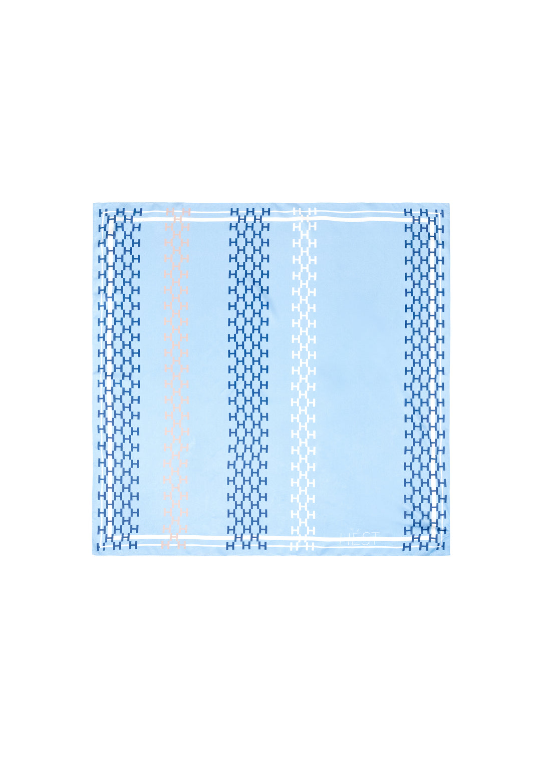 HÉST ISADORA Silk Scarf Small Skyway