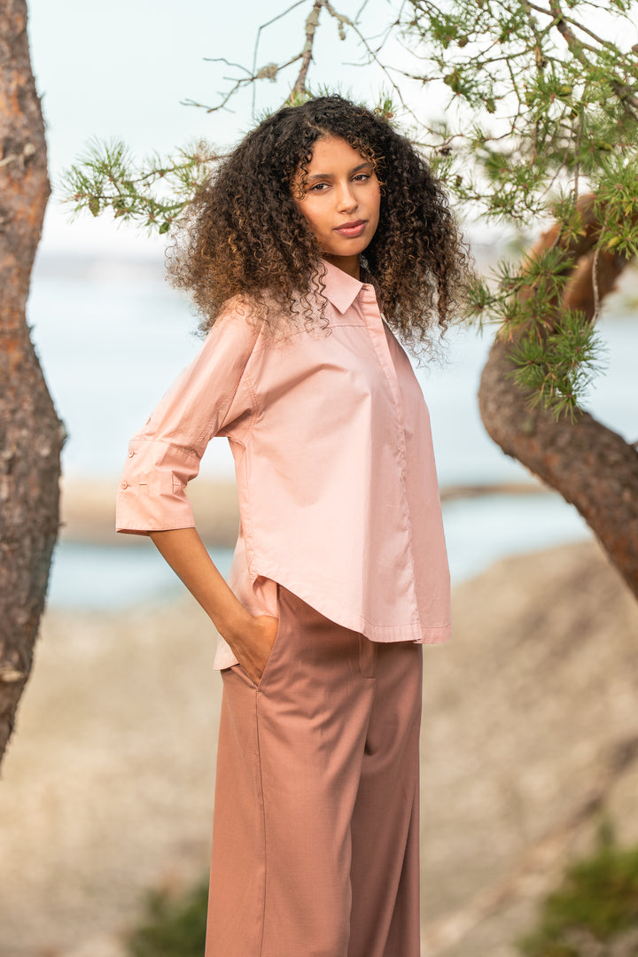 HÉST ARYA SHIRT Rose Smoke